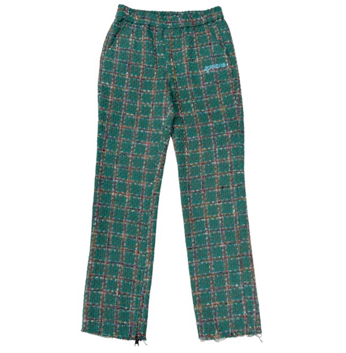 Sale 2PC "UNIQUE CLOTH"  Green Plaid Set