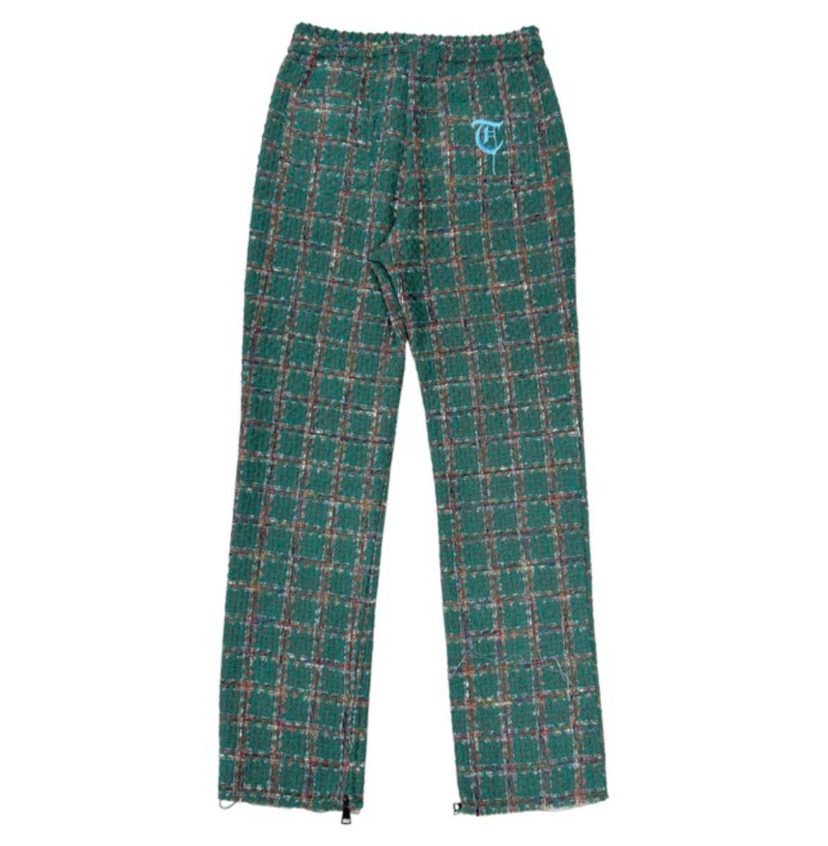 Sale 2PC "UNIQUE CLOTH"  Green Plaid Set