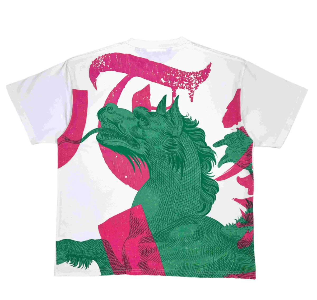 Trnchs "Dragon" White Tee