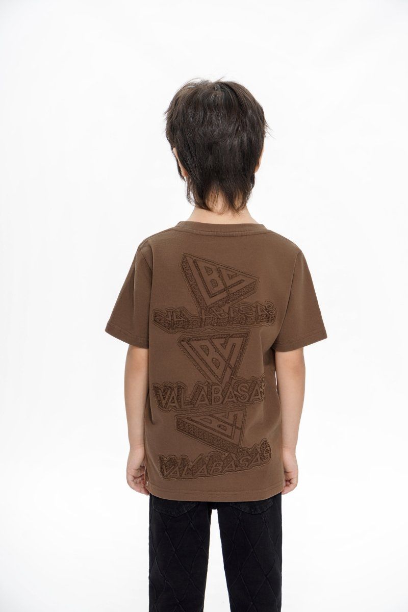 Valabasas "Vala Kids Brown Tee