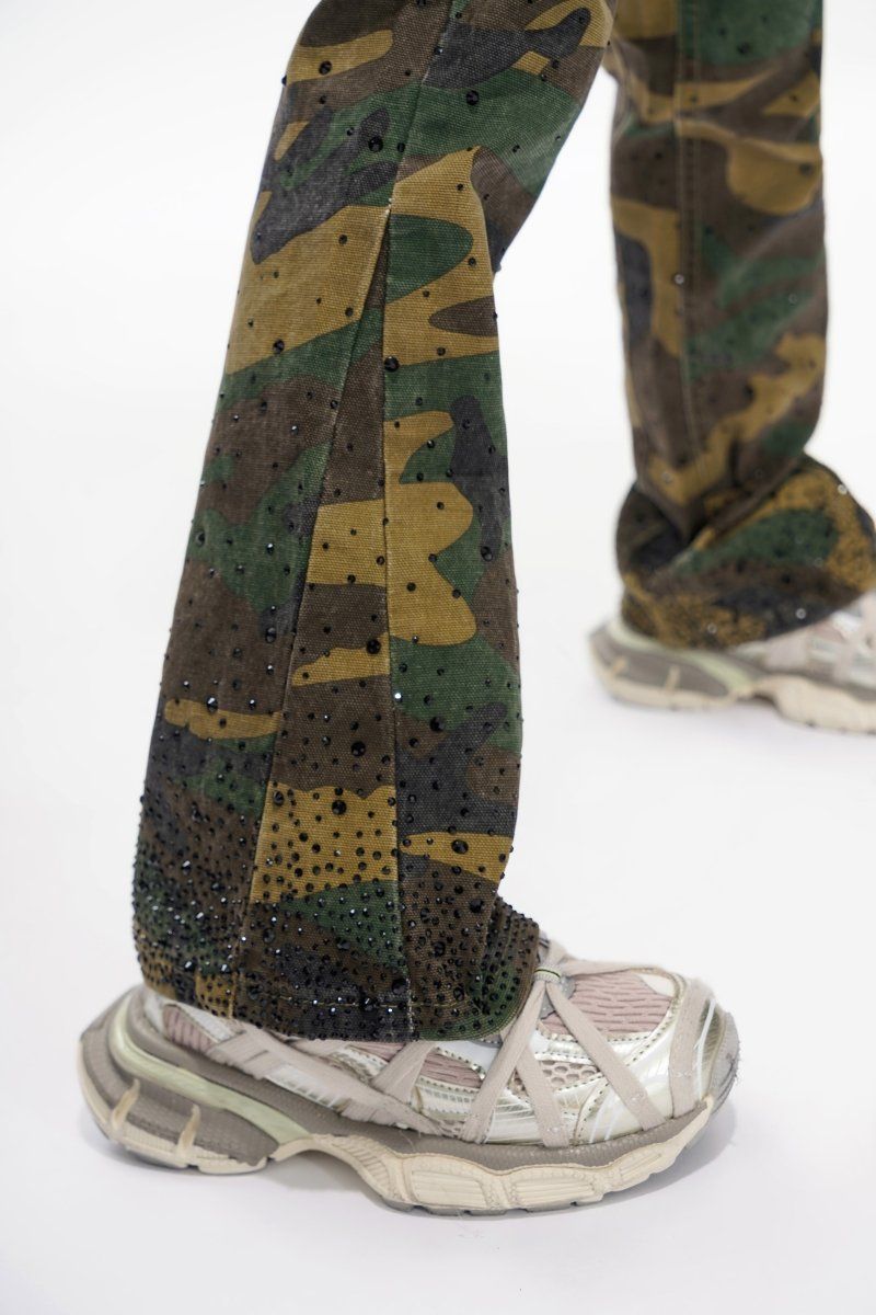 Valabasas "Recon Kids Foilage Green Stacked Jeans