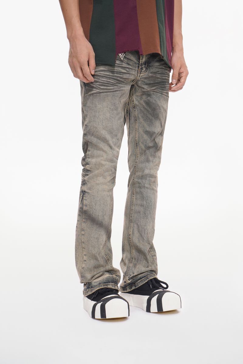 Valabasas "Fax Stacked Jeans" Vintage Wash