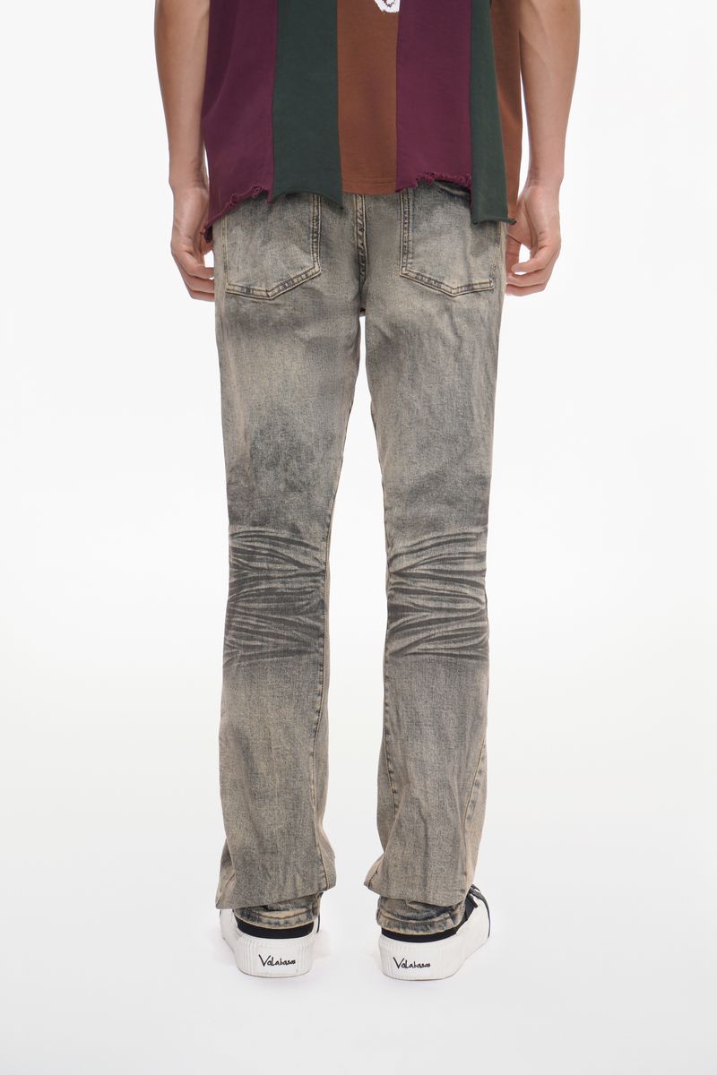 Valabasas "Fax Stacked Jeans" Vintage Wash