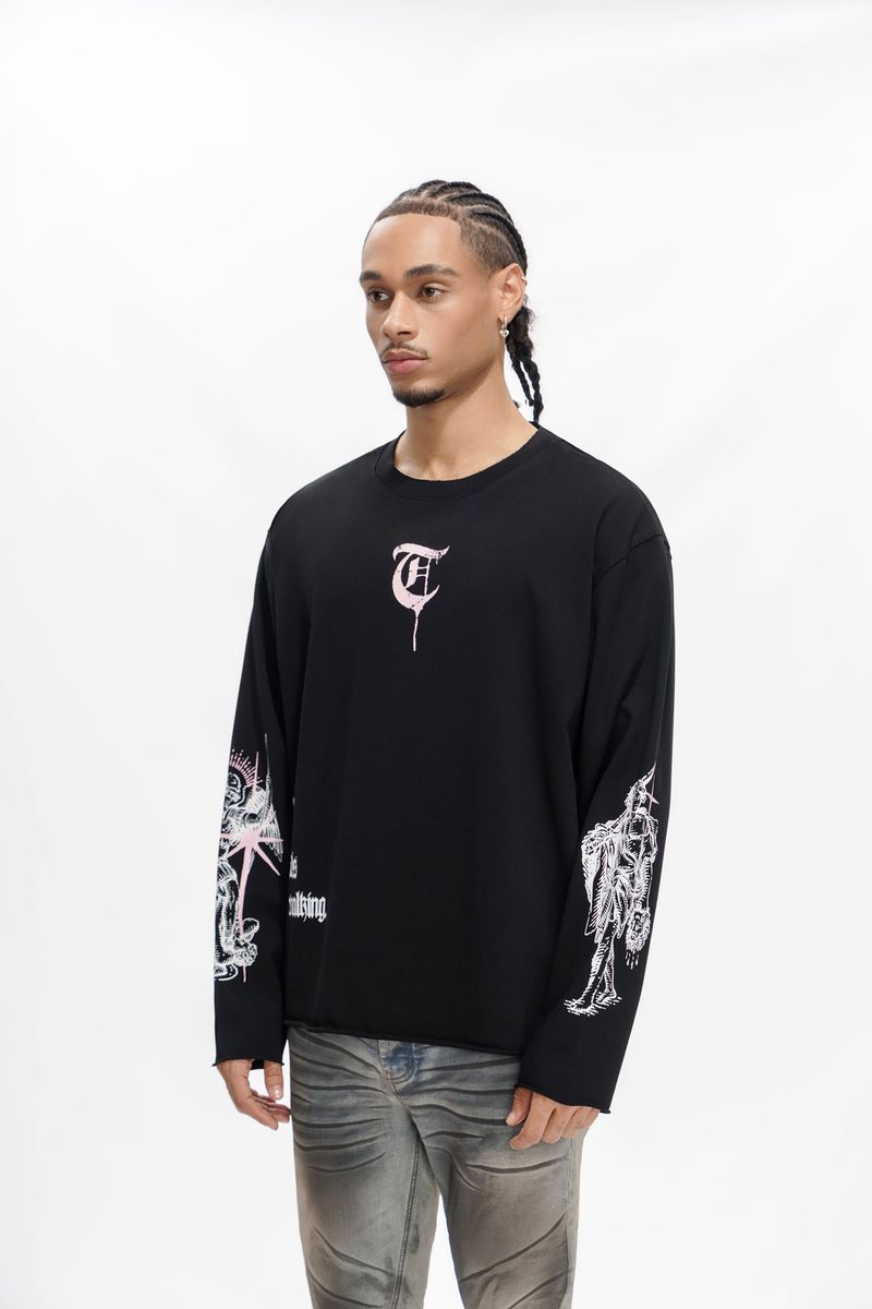 Trnchs "BUILT BY BLOOD" Black Long Sleeve