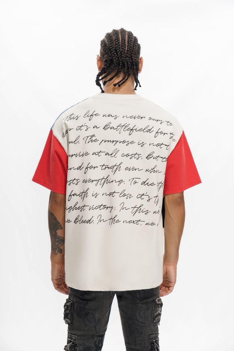 Trnchs ACADEMIC WARFARE Multi-Color Tee