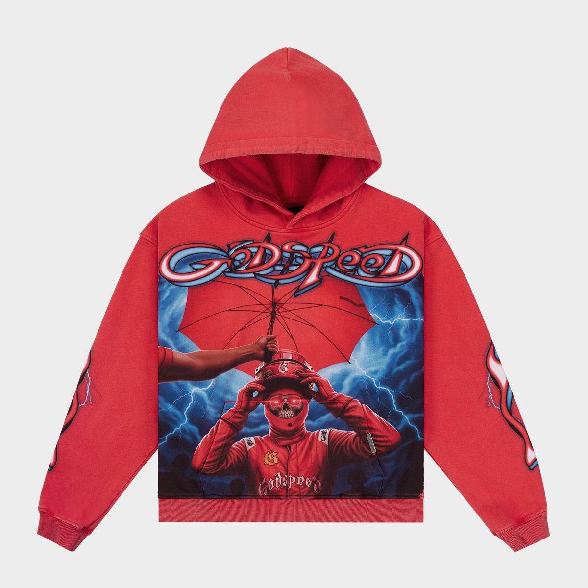 Godspeed “Supreme Reign Hoodie (Red)