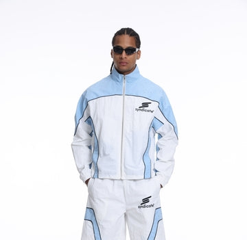 syndicate Nylon Jacket Baby Blue