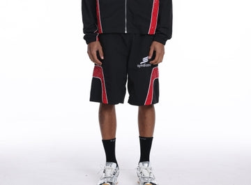 Syndicate Nylon Shorts Red