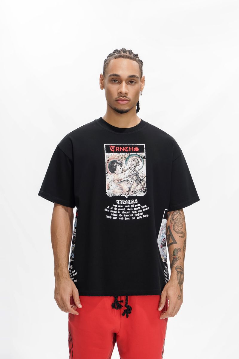 Trnchs "MILITANT GOTHIC" Black Tee