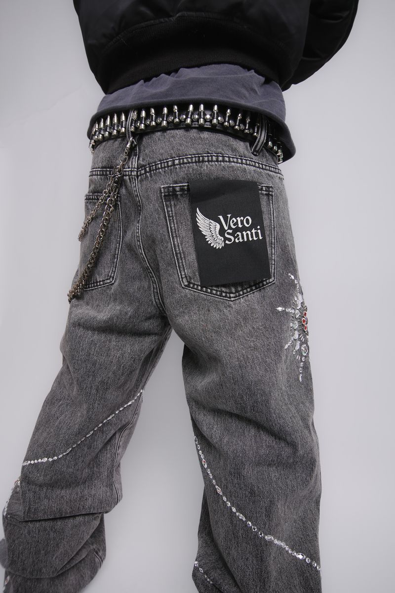 Vero Santi  "VIRTUE | Grey Jeans (Virtue-Grey-Jeans)