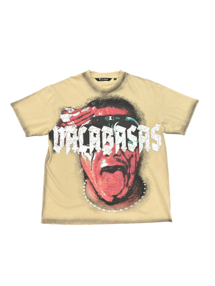 Valabasas "DEATH" TEE KHAKI