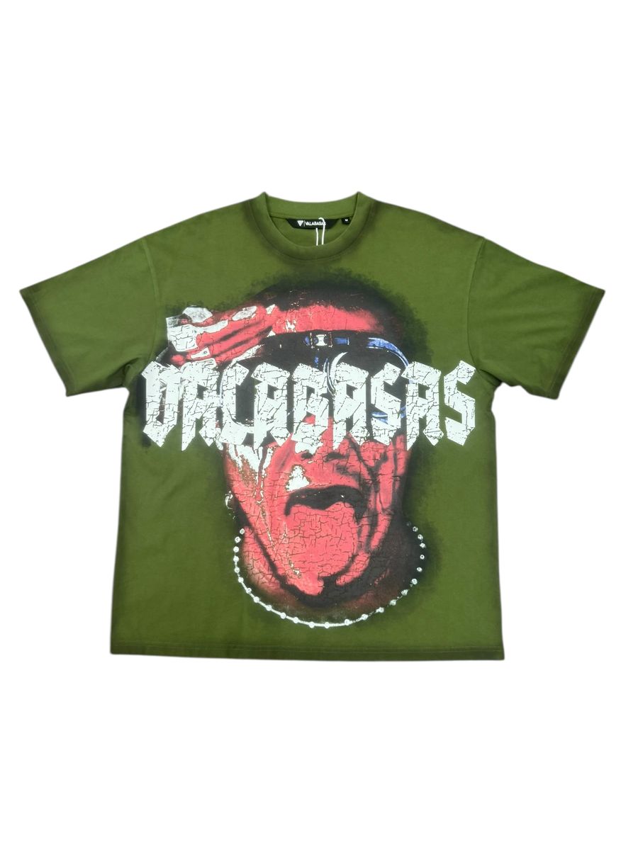 Valabasas "DEATH" TEE GREEN