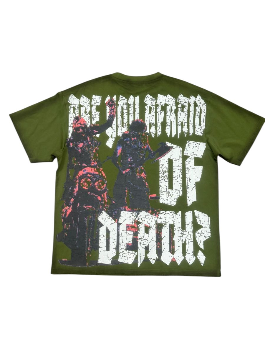 Valabasas "DEATH" TEE GREEN