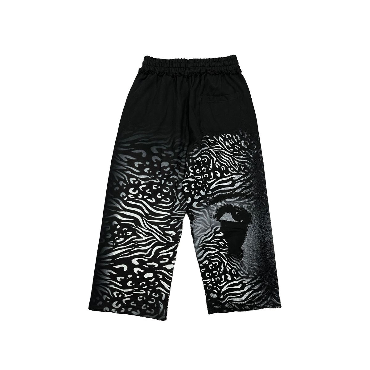 Mixed Emotion "Black 'Stripped' Sweatpants