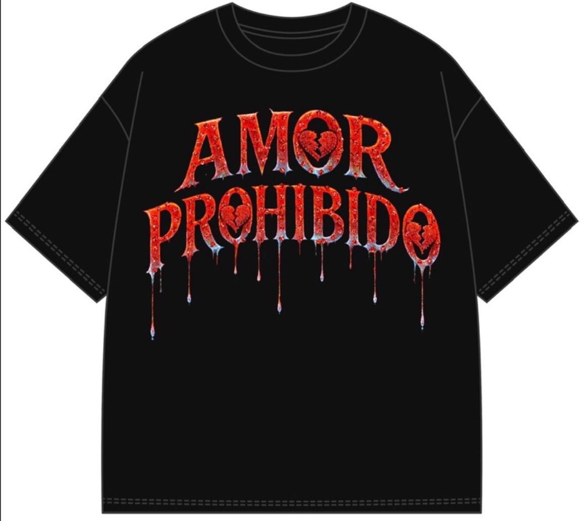 Iamaze “Amor Prohibido” Oversized Tee Black