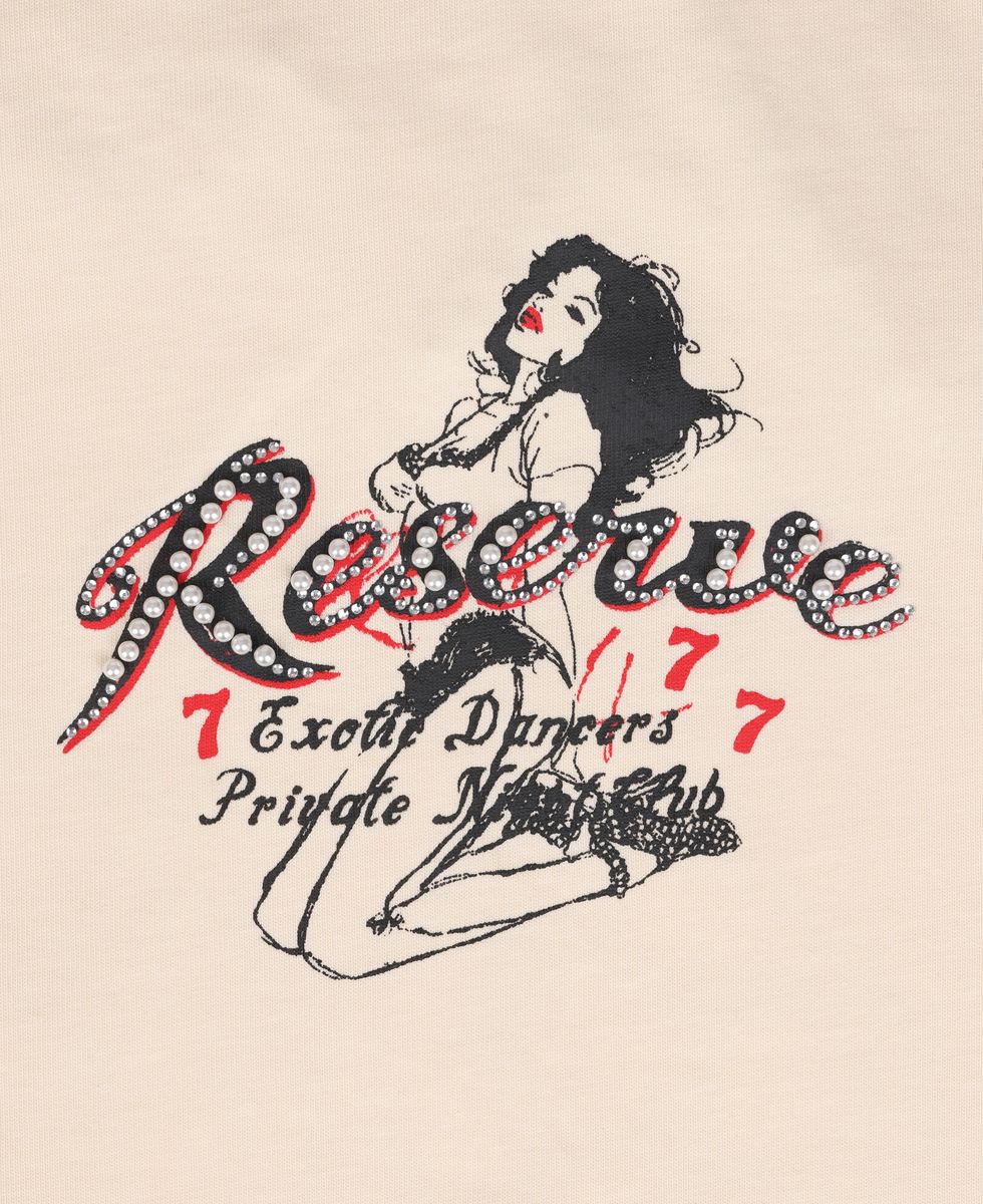 Reserve Private Club Bone Tee