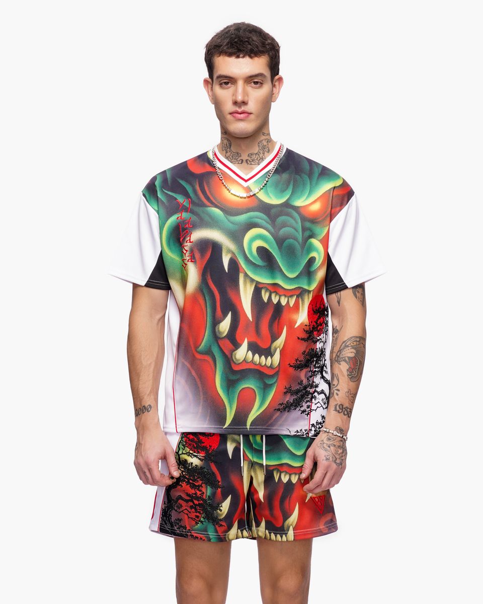 Valabasas “Green Inferno” Tee – Multi