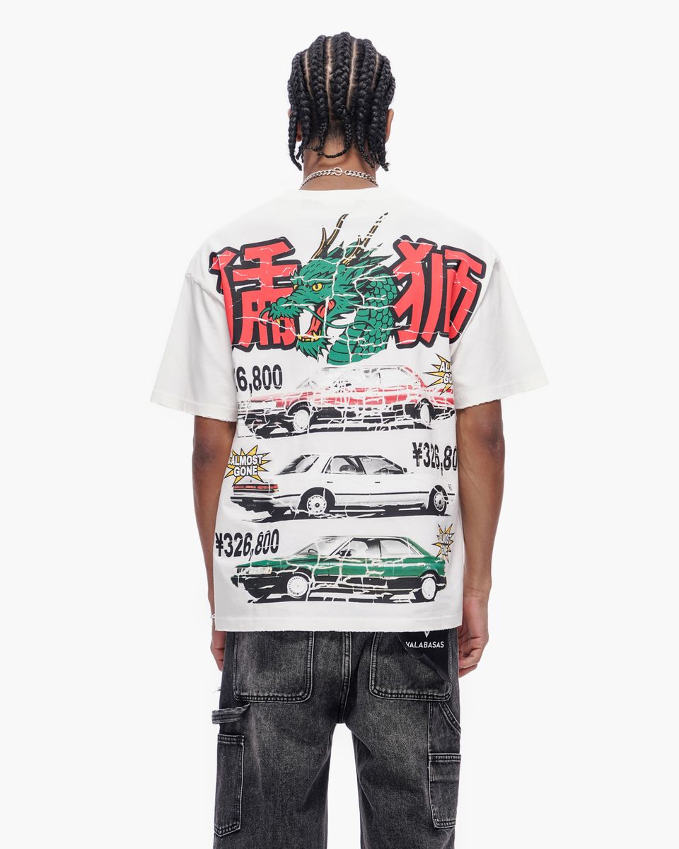 Valabasas “Japanese Motors” Tee – White