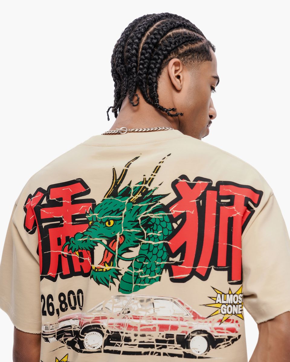 Valabasas “Japanese Motors” Tee – Sand