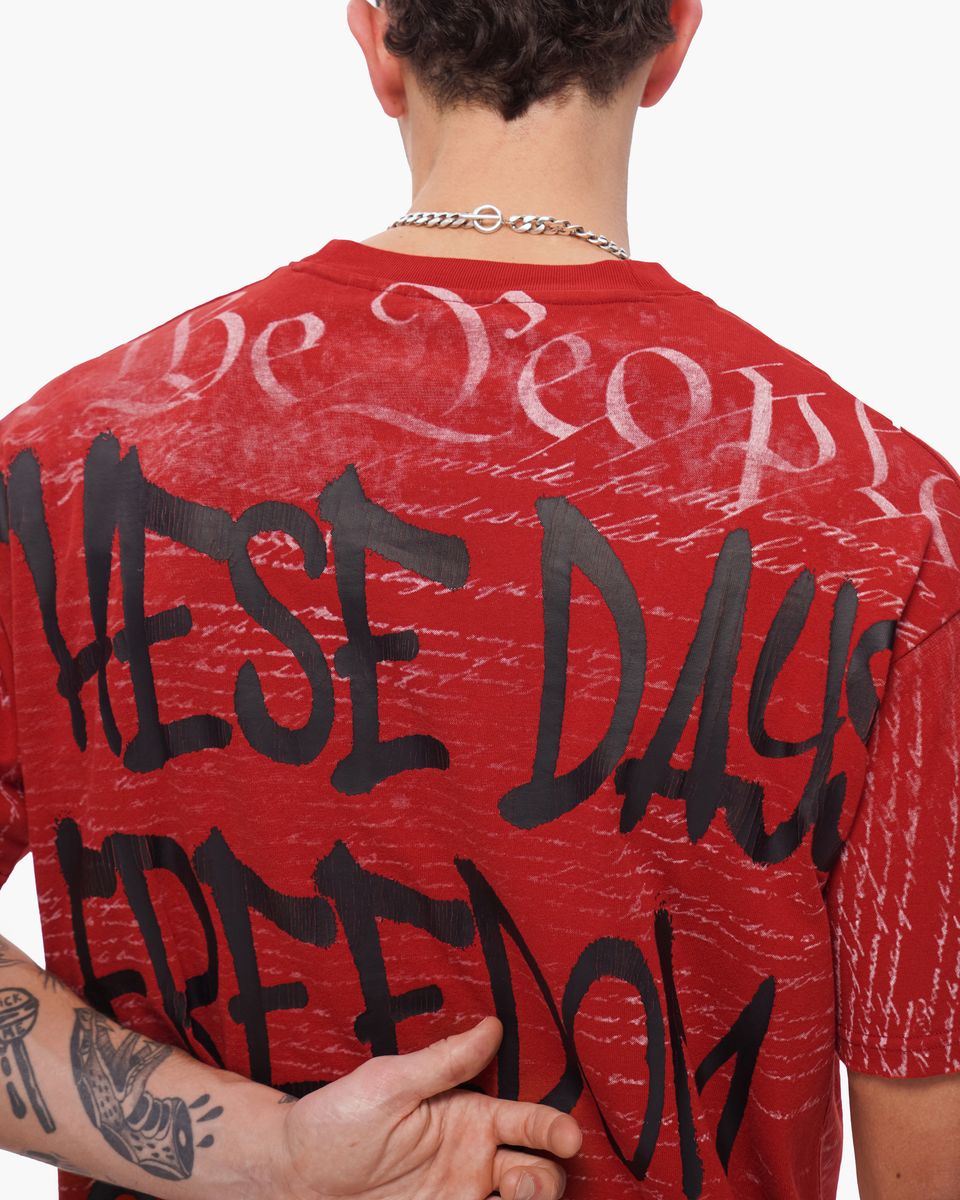 Valabasas "Freedom" Tee – Red