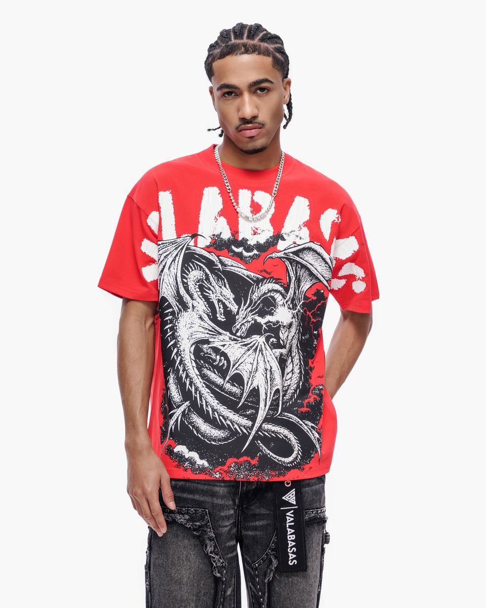 Valabasas "Nightforge" Tee – Red
