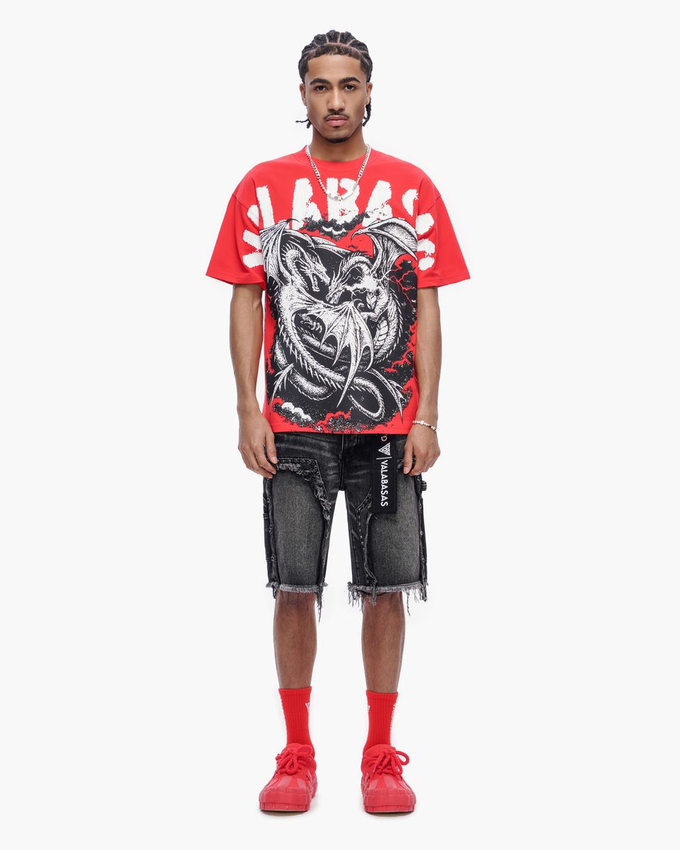 Valabasas "Nightforge" Tee – Red