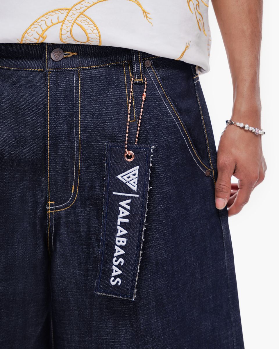 Valabasas “TORA” Denim Shorts – Indigo