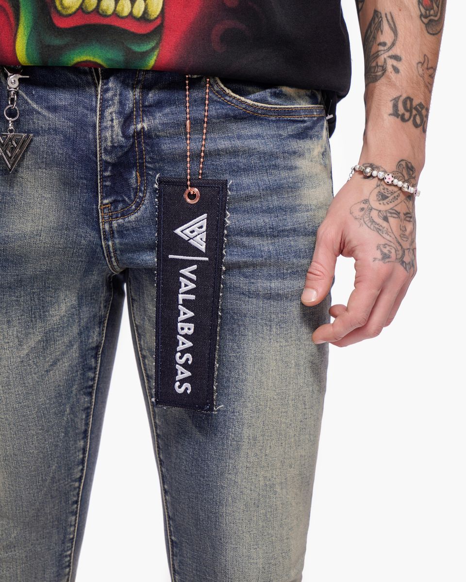 Valabasas “HIKARI” Stacked Denim – Blue Wash