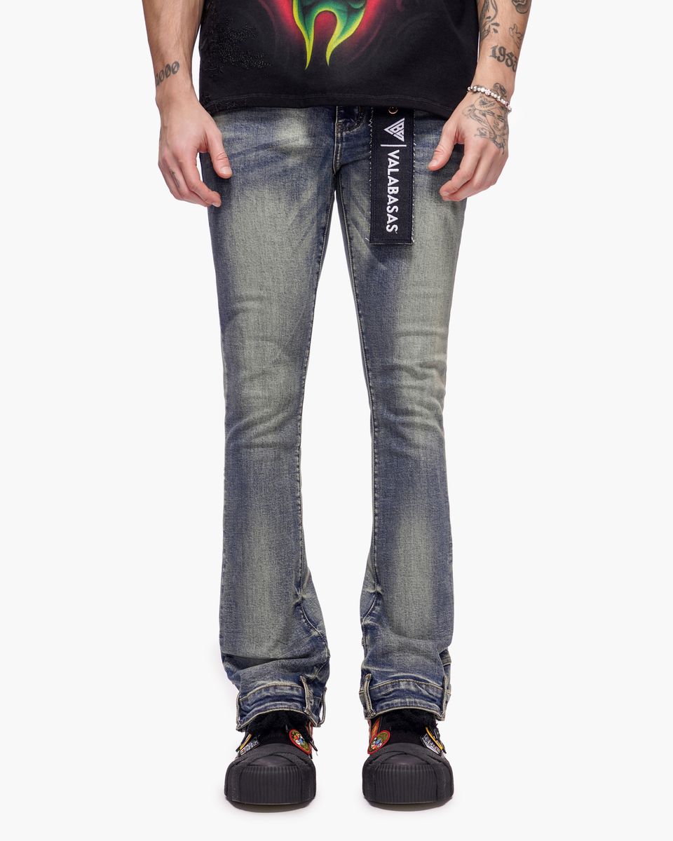 Valabasas “HIKARI” Stacked Denim – Blue Wash