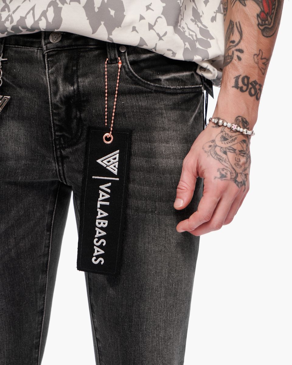 Valabasas “HIKARI” Stacked Denim – Grey Wash