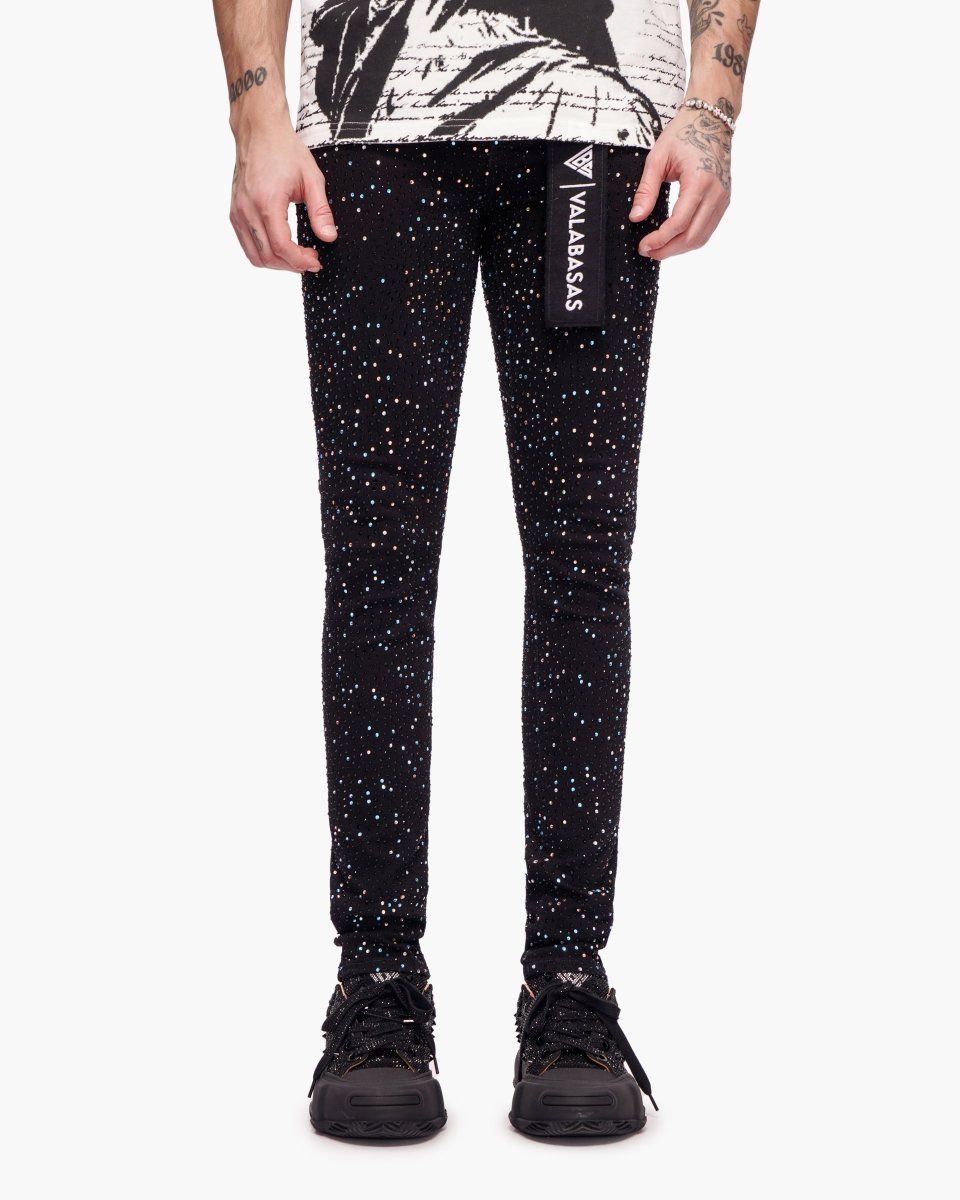 Valabasas STAGGER Skinny Denim – Black