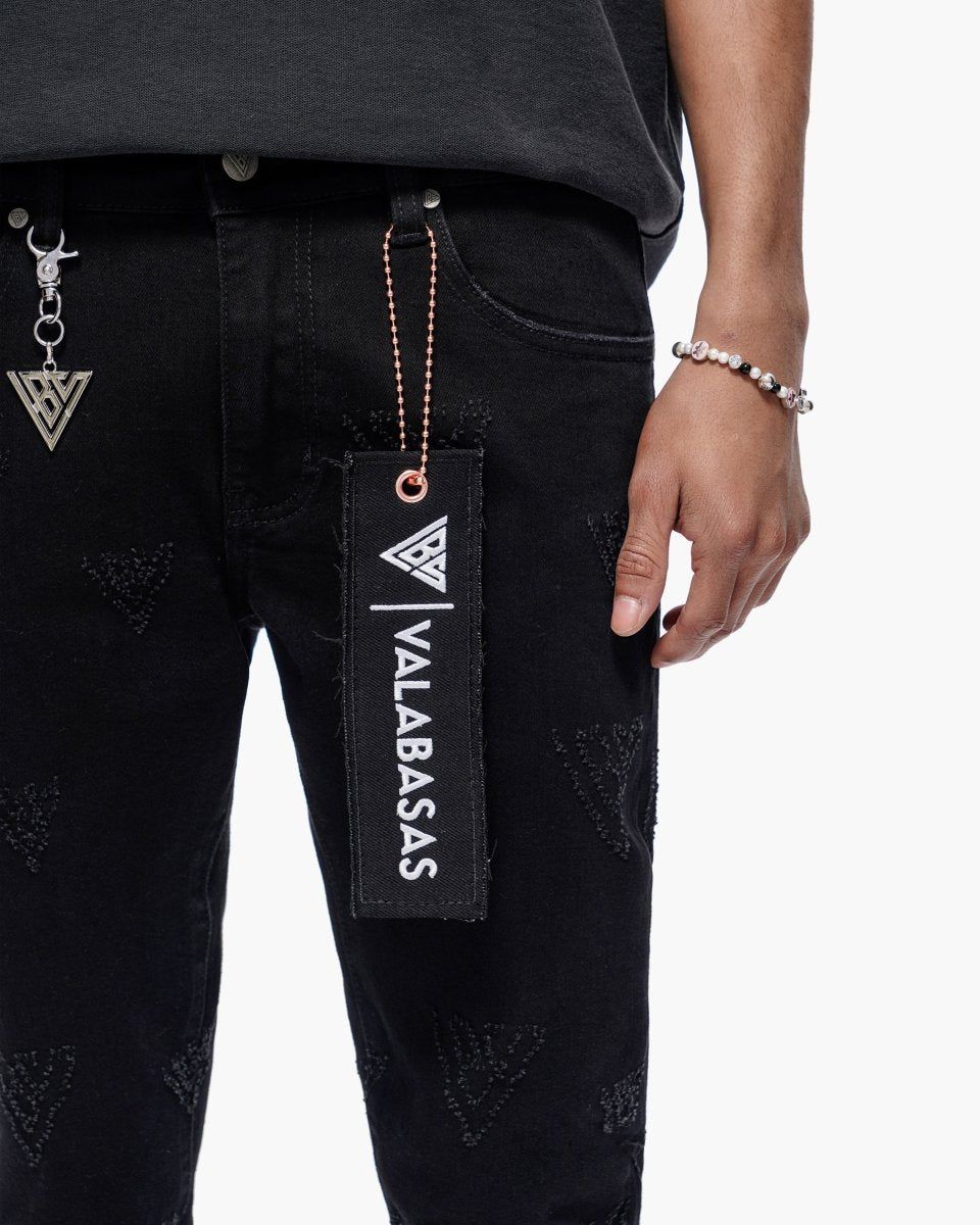 Valabasas ISO Skinny Denim – Jet Black