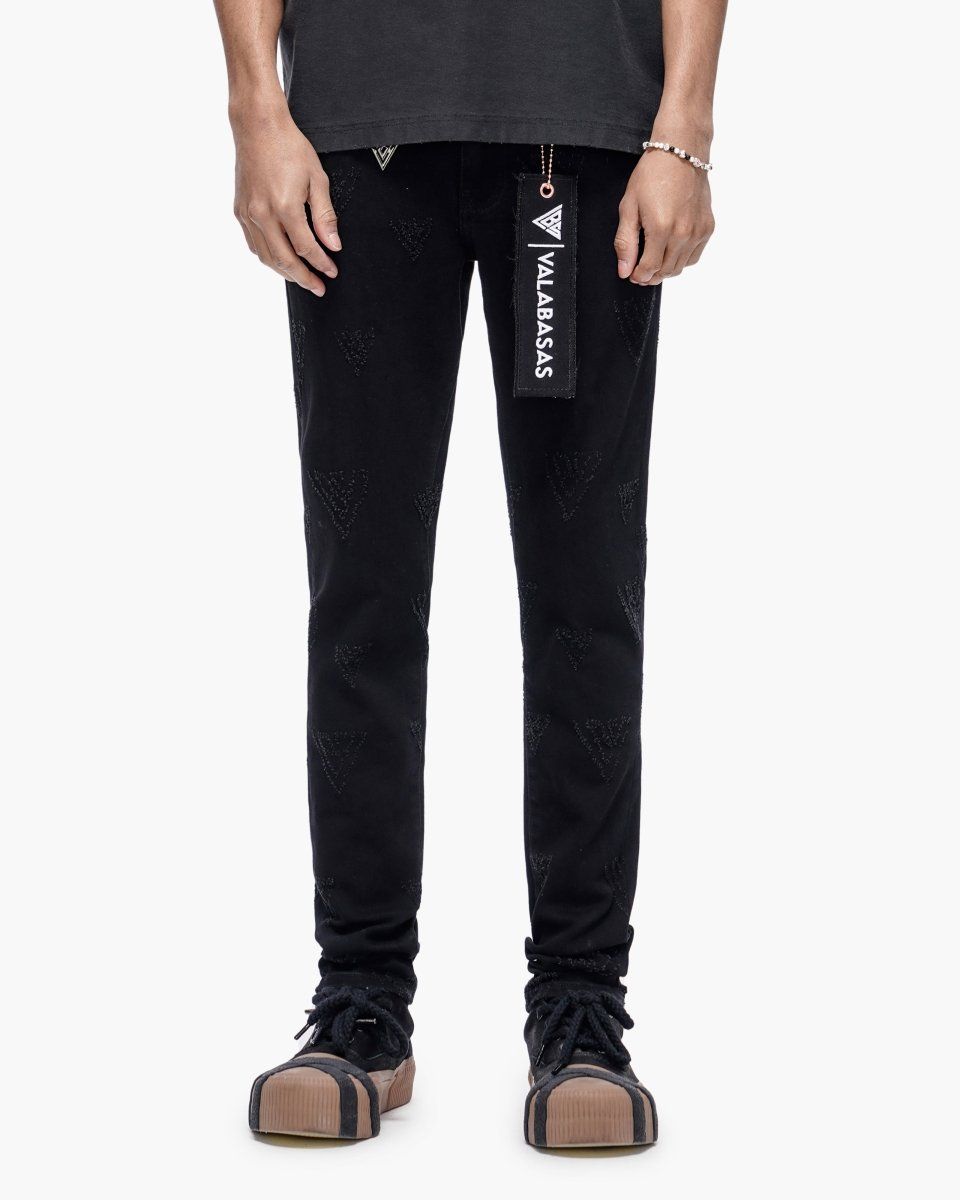 Valabasas ISO Skinny Denim – Jet Black