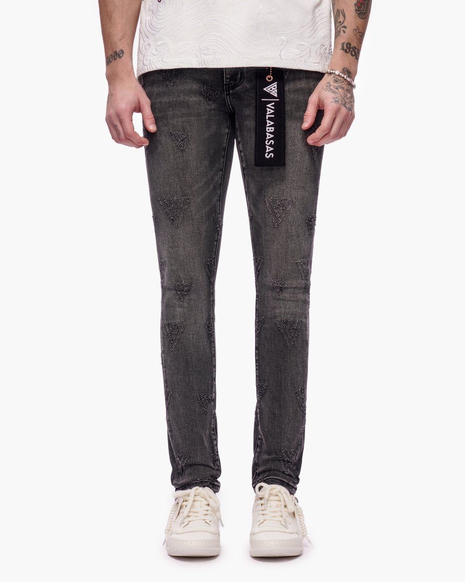 Valabasas ISO Skinny Denim – Grey Wash