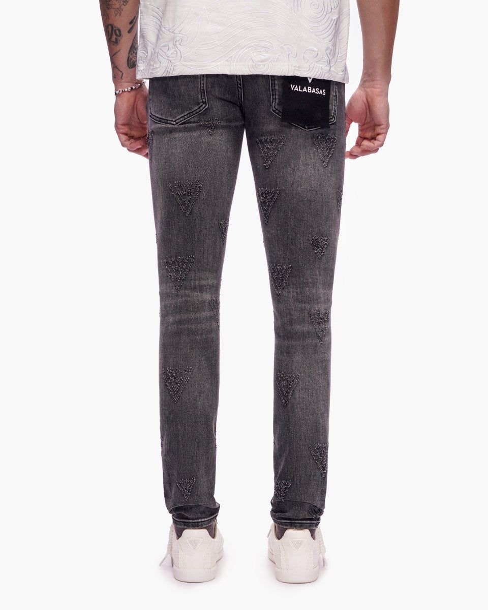 Valabasas ISO Skinny Denim – Grey Wash