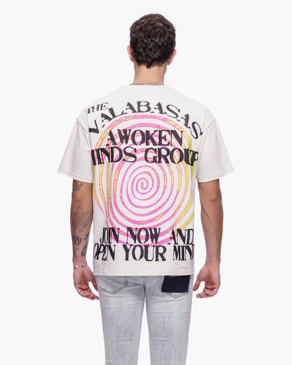 Valabasas AWOKEN MINDS Tee – Beige