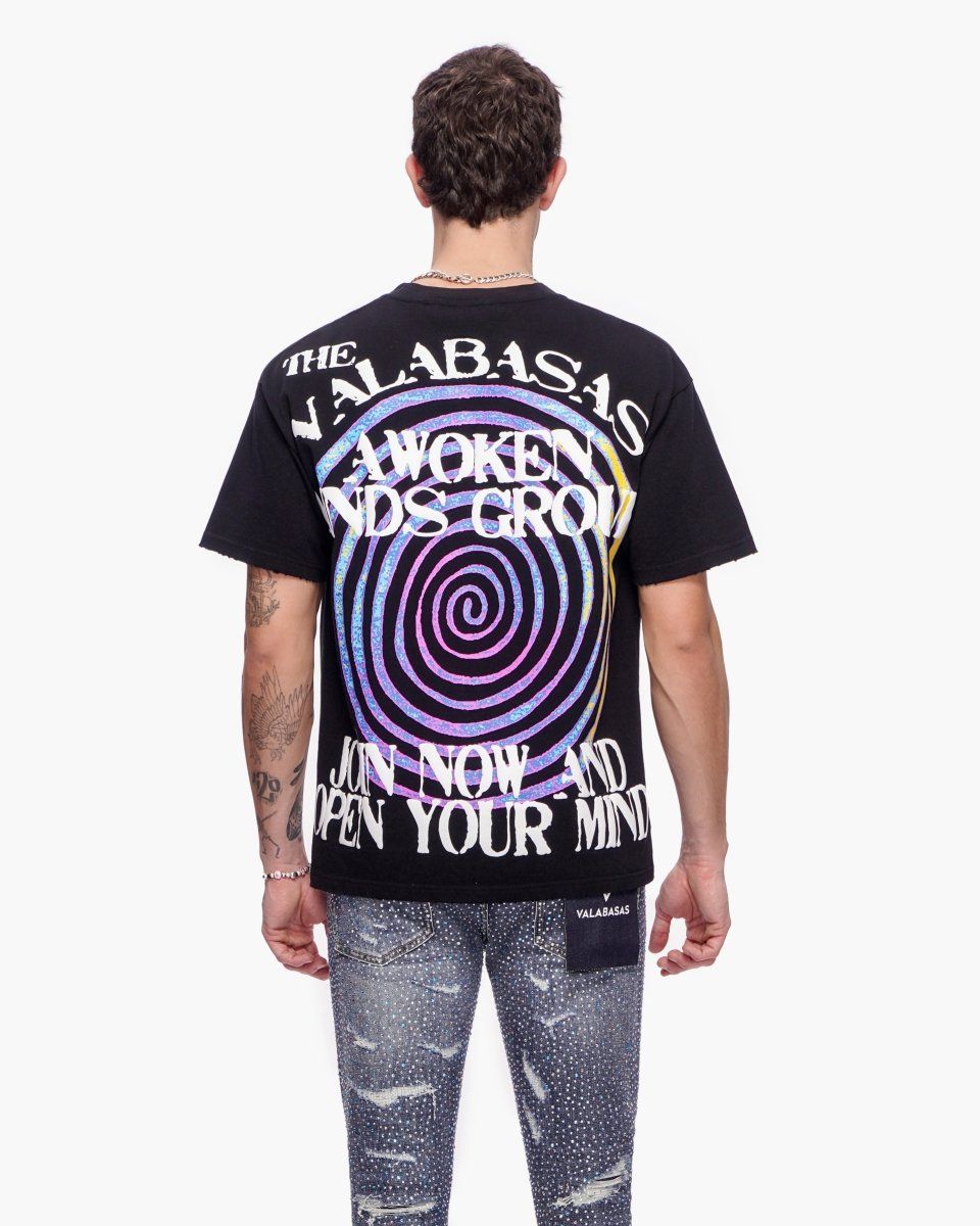 Valabasas AWOKEN MINDS Tee – Black