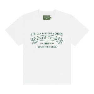 Denim Tears x Corteiz ADG Graphic T-Shirt White