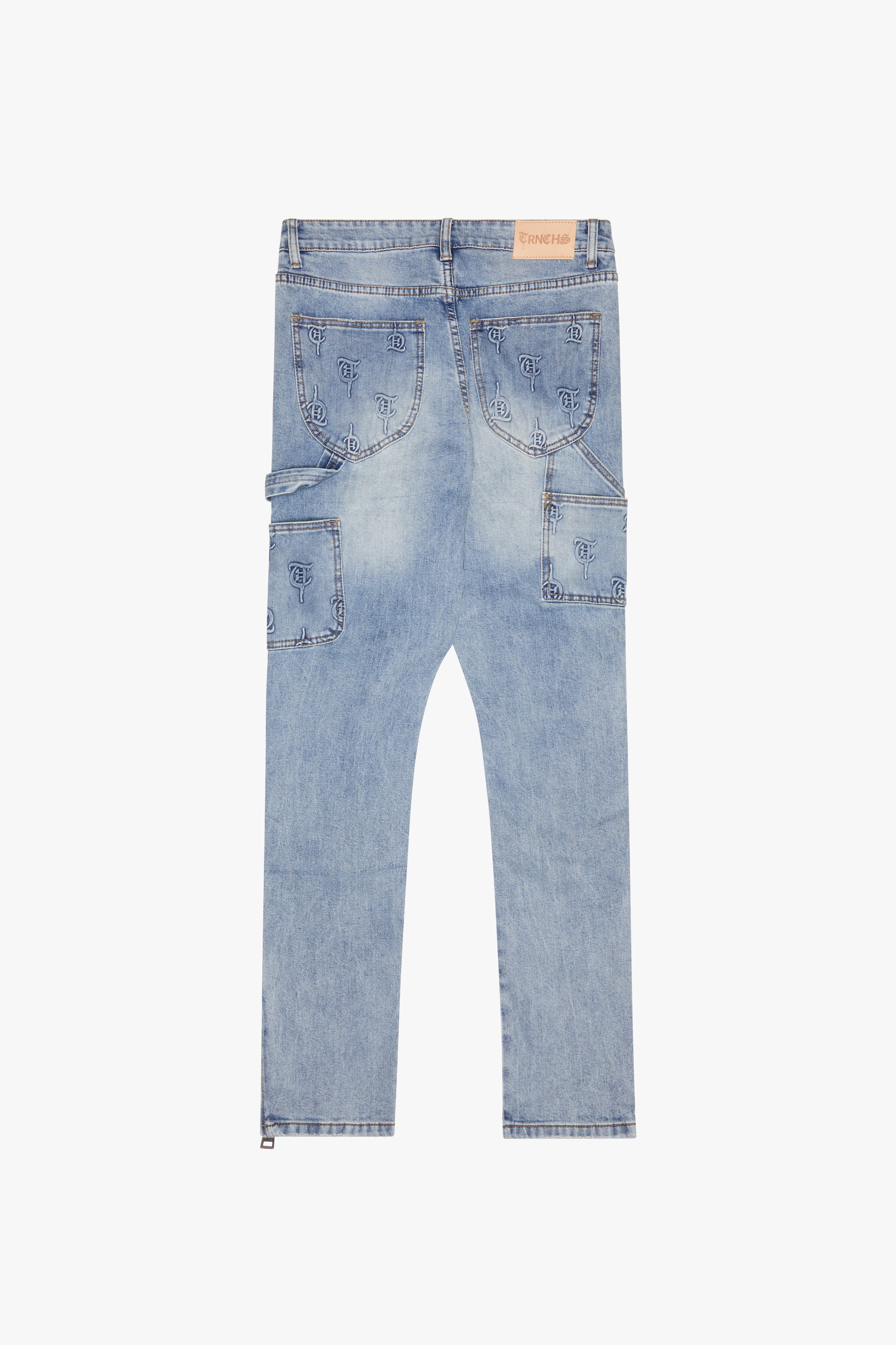 "BOUJIE'S" Blue Skinny  Denim