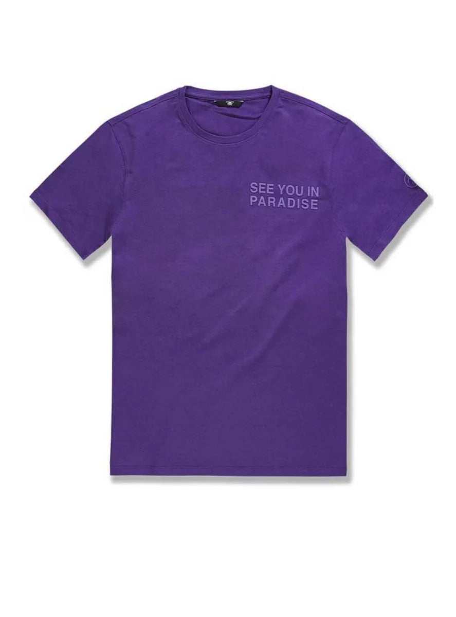 Jordan Craig "See You In Paradise" Tee Purple