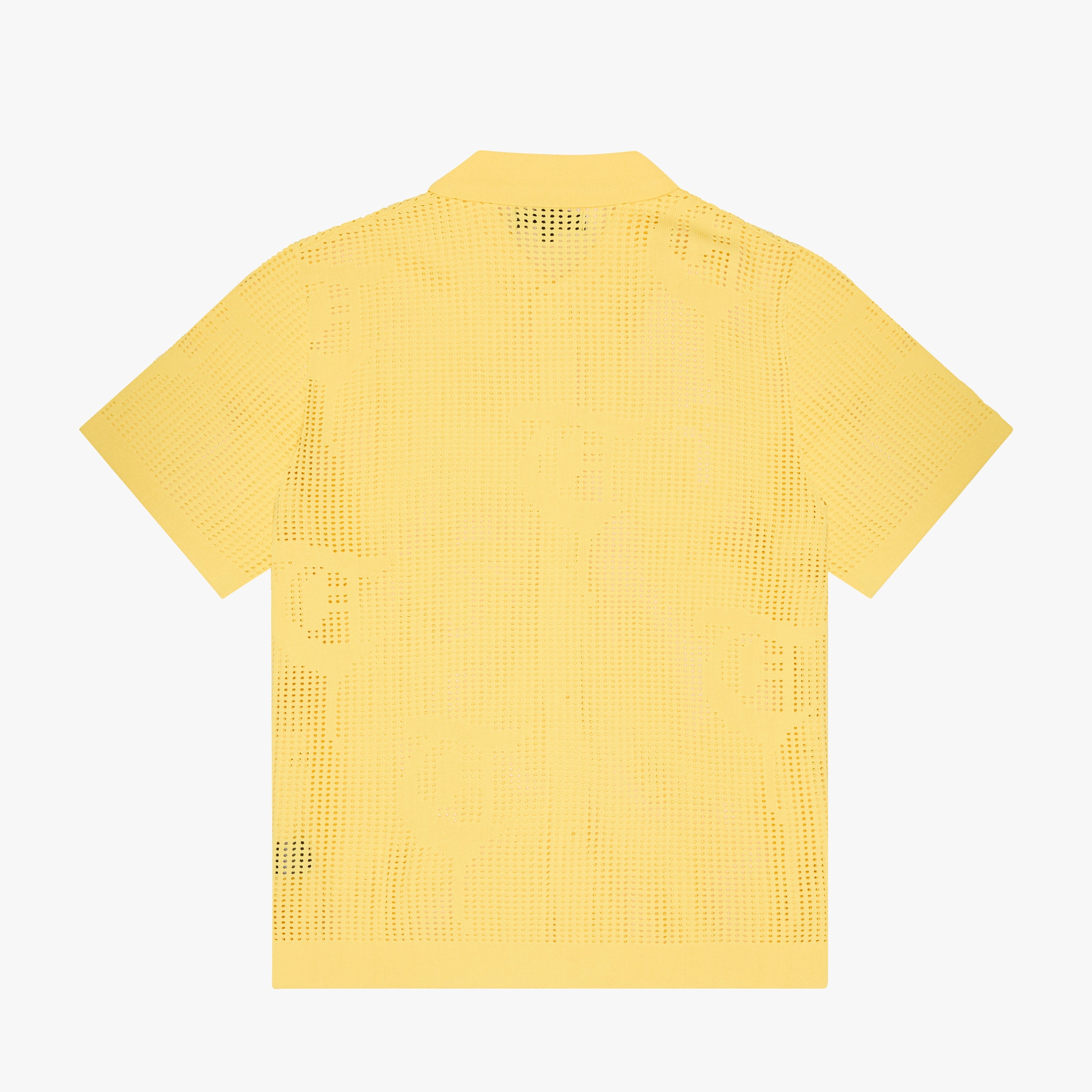 "BAHR" Light Yellow Button Up