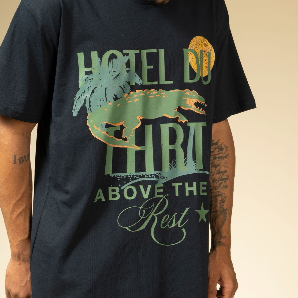 THRT DENIM "SYDNEY" TEE NAVY