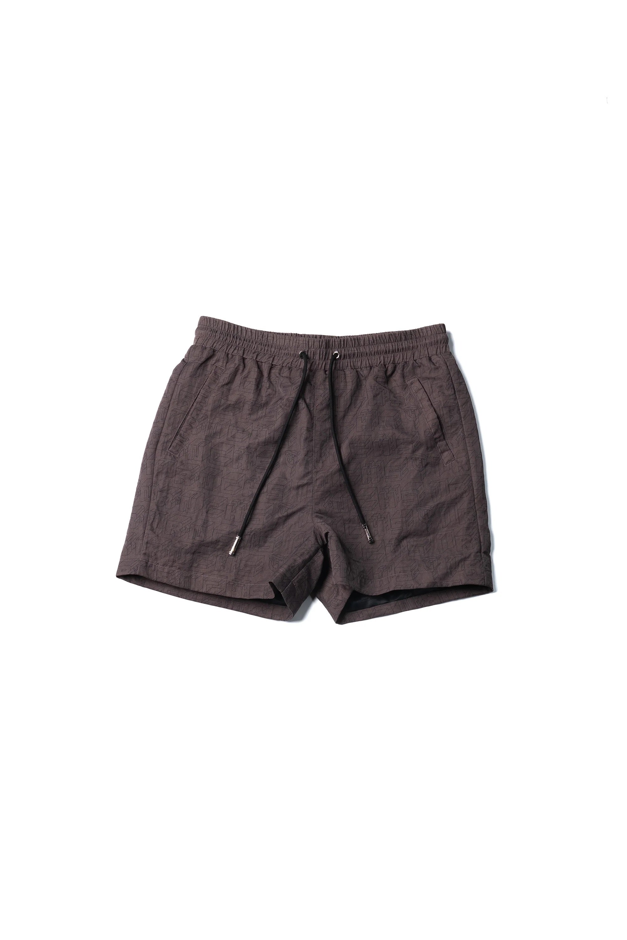 Trnchs "3D" Shorts Plum