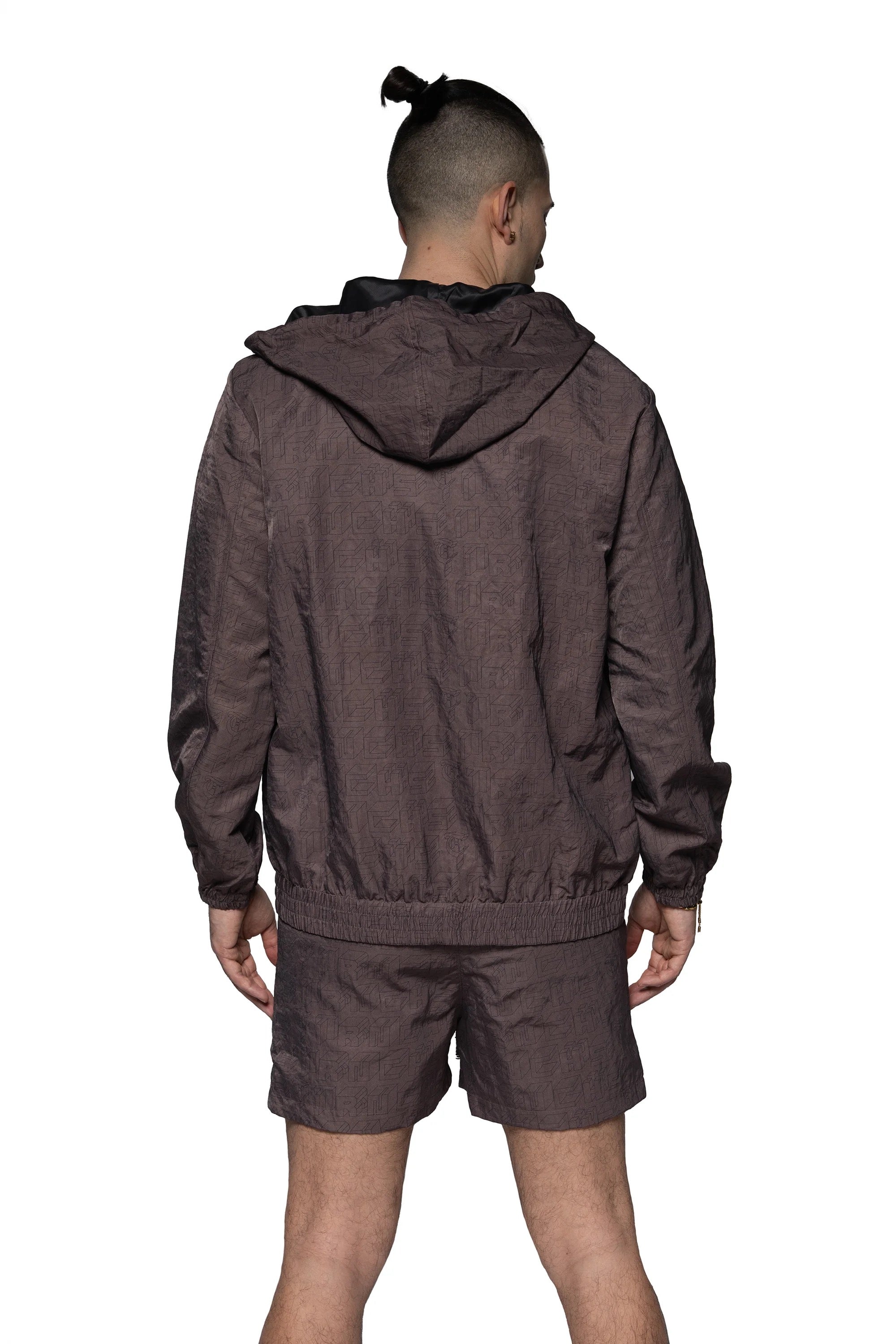 Trnchs "3D" Shorts Plum