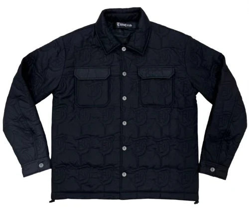 Trnchs "Imprint" Nylon Jacket Black