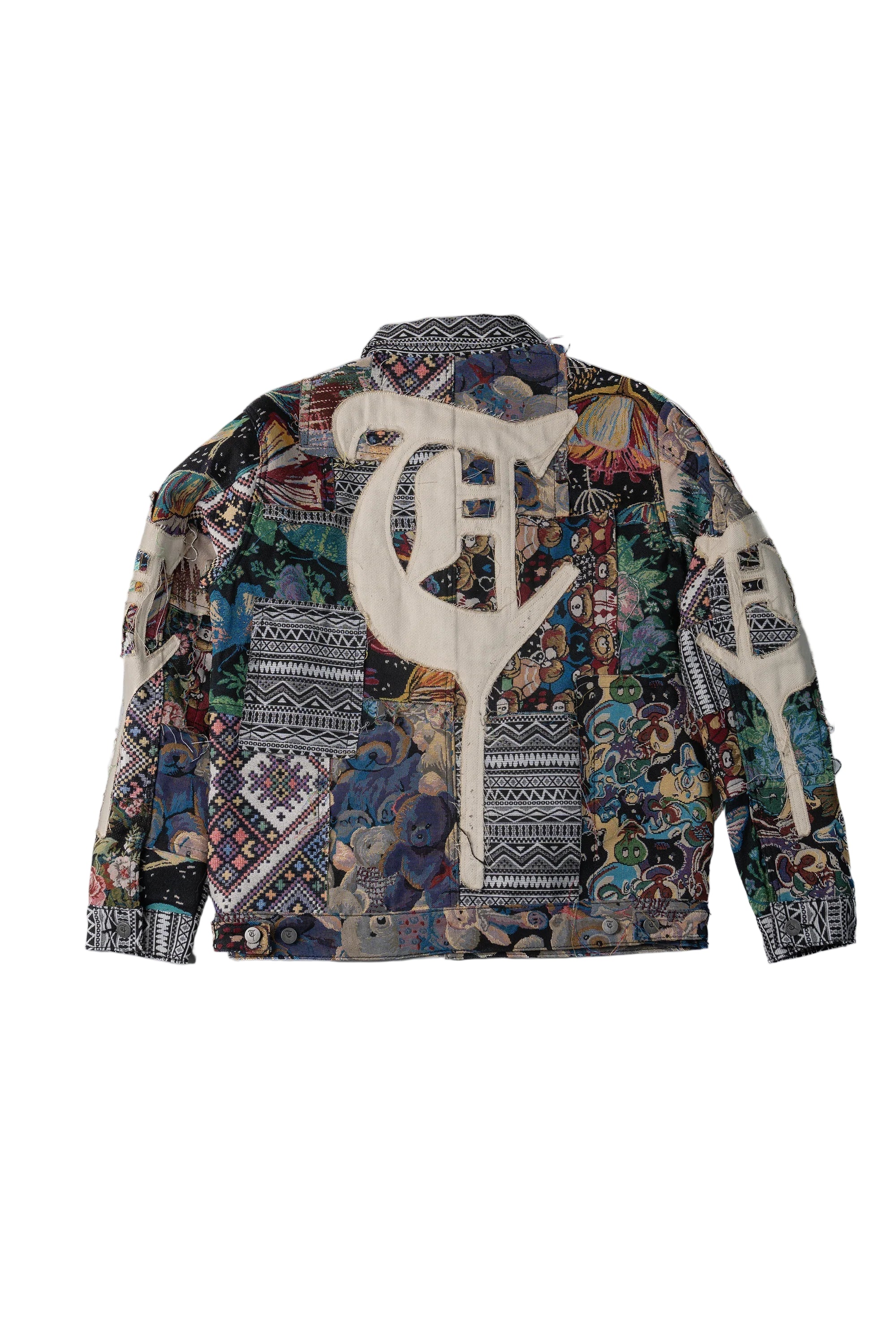 Trnchs "Love" Jacket Multi Color