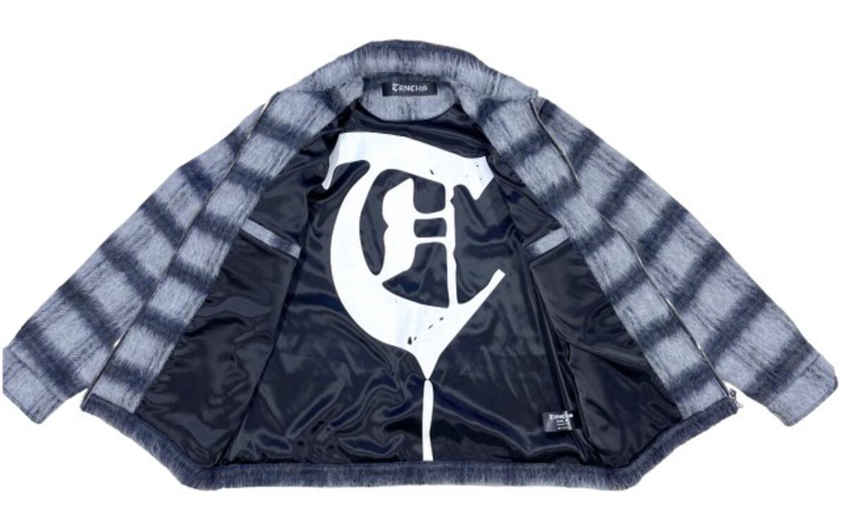 Trnchs "Wolffur" Button Up Navy