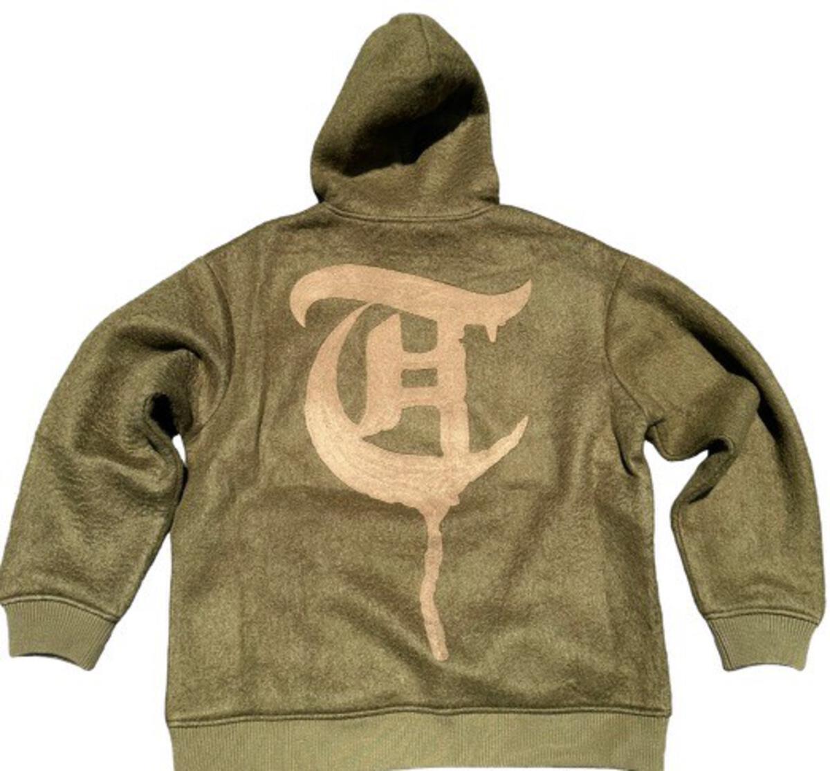 Trnchs "Wolffur" Hoodie Olive