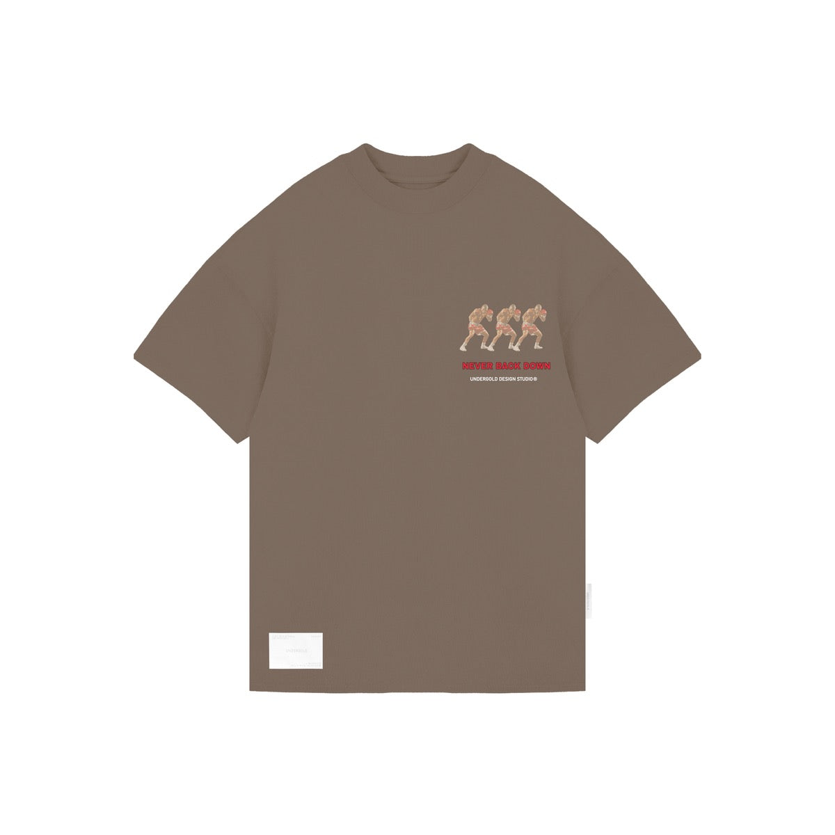 Undergold "Dreamers Never Back Down" Tee Brown