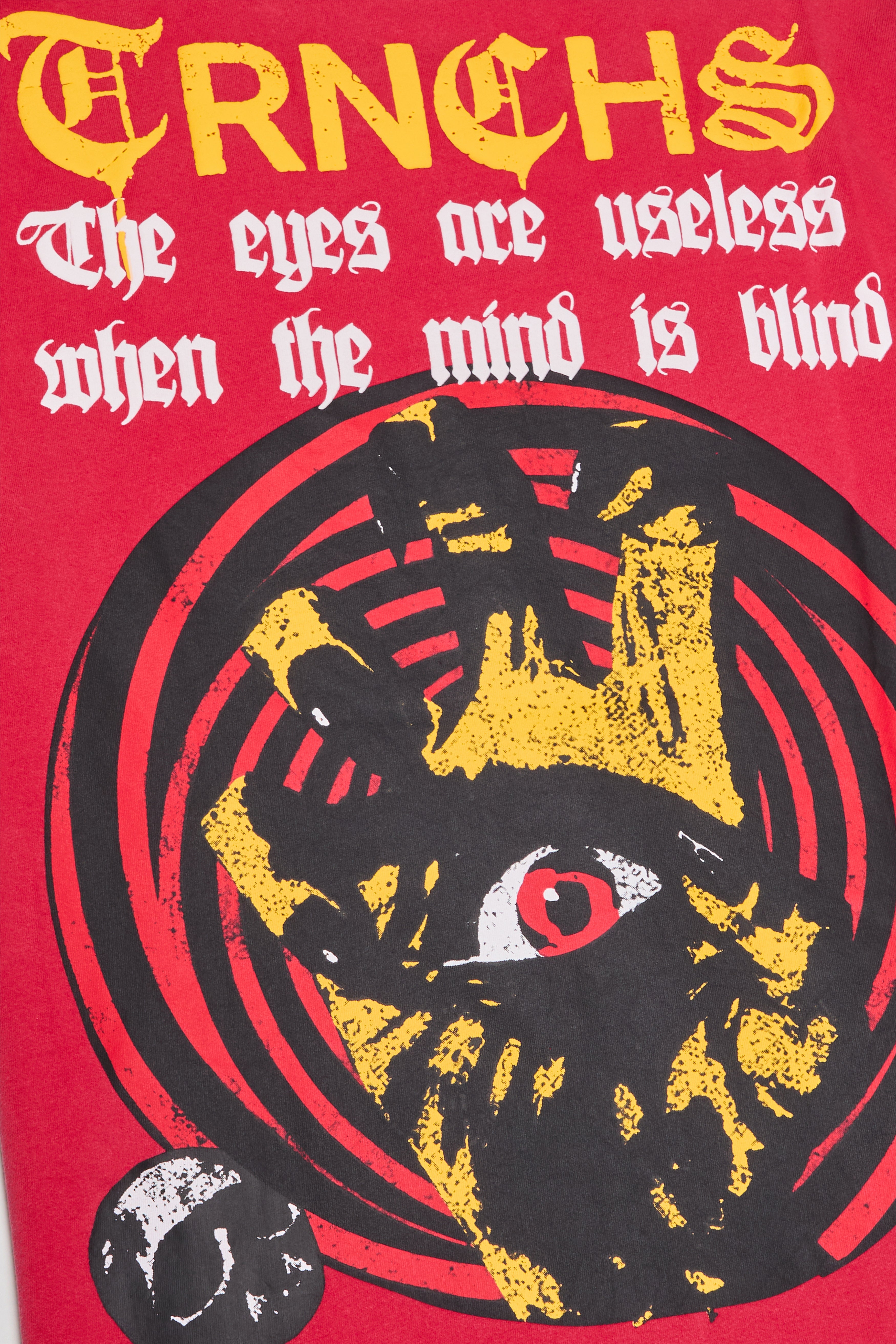 "HANDS" Vintage Red Crewneck